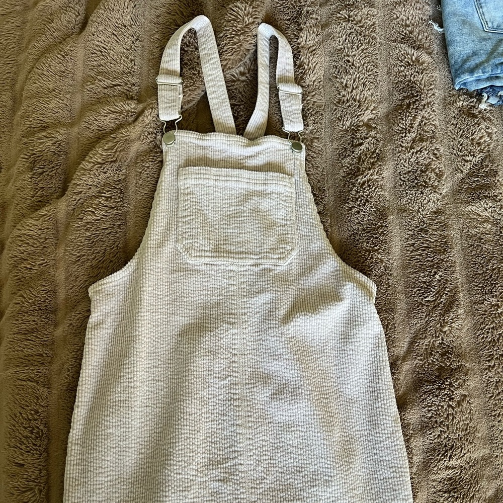 Light purple overall dress